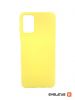 Aksesuāri Mob. & Vied. telefoniem Evelatus Samsung Galaxy A03s Soft Touch Silicone Case Yellow dzeltens 
