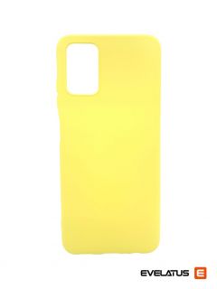 Evelatus Samsung Galaxy A03s Soft Touch Silicone Case Yellow dzeltens