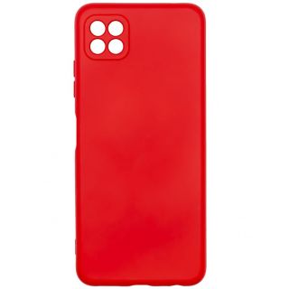 Evelatus Galaxy A22 5G Nano Silicone Case Soft Touch TPU Red sarkans