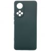 Aksesuāri Mob. & Vied. telefoniem Evelatus Huawei Nova 9 Soft Touch Silicone Case Dark Green zaļš 