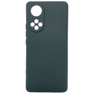 Evelatus Huawei Nova 9 Soft Touch Silicone Case Dark Green zaļš