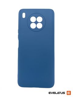 Evelatus Huawei Nova 8i Soft Touch Silicone Case Navy Blue zils