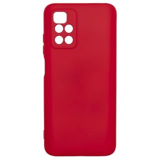 Evelatus Redmi 10 Nano Silicone Case Soft Touch TPU Red sarkans