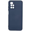 Aksesuāri Mob. & Vied. telefoniem Evelatus Xiaomi Redmi 10 Soft Touch Silicone Case Navy Blue zils 