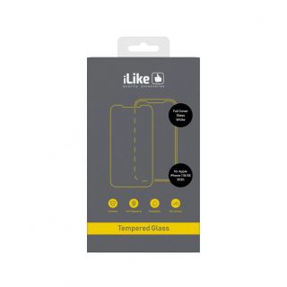 - ILike 
 
 iPhone 7 / 8 / SE 2020 / SE 2022 3D Full Cover Glass 
 White balts