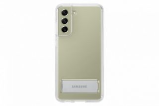Samsung Galaxy S21 FE Clear Standing Cover Transparent