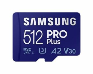Samsung Pro Plus MicroSD 512GB Blue zils