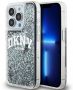 DKNY DKNY Apple iPhone 15 Pro Max 6.7 hardcase Liquid Glitter Big Logo Black
