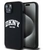 Аксессуары Моб. & Смарт. телефонам DKNY DKNY Apple iPhone 15 hardcase Liquid Silicone White Printed Logo MagSa...» Чехлы