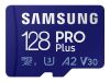 Datu nesēji Samsung SAMSUNG PRO PLUS microSD 128GB  Atmiņas kartes