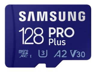 Samsung Pro Plus MicroSD 128GB Blue zils
