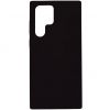 Aksesuāri Mob. & Vied. telefoniem Evelatus Galaxy S22 Ultra Premium Soft Touch Silicone Case Black melns Bezvadu lādētāji (Induktīvie)