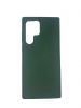 Aksesuāri Mob. & Vied. telefoniem Evelatus Galaxy S22 Ultra Premium Soft Touch Silicone Case Green zaļš Aizsargstikls