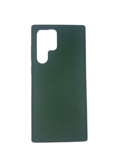 Evelatus Galaxy S22 Ultra Premium Soft Touch Silicone Case Green zaļš