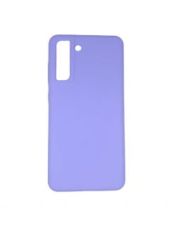 Evelatus Galaxy S21 FE Premium Soft Touch Silicone Case Pale Purple purpurs