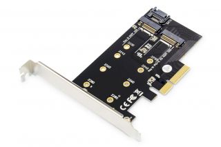 - Digitus 
 
 M.2 NGFF  /  NVMe SSD PCI Express 3.0 x4 Add-On Card 	DS-33170