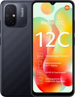 Xiaomi Redmi 12C 3 / 64GB Graphite Grey grafīts pelēks