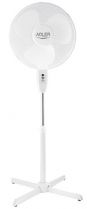 - Adler 
 
 AD 7305 Stand Fan, Number of speeds 3, 45 W, Oscillation, Diameter 40 cm, White balts