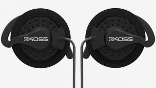 - Koss 
 
 Wireless Headphones KSC35 Ear clip, Microphone, Black melns