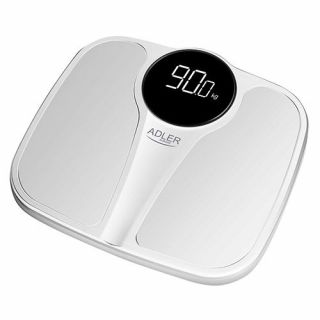 - Adler 
 
 Bathroom Scale AD 8172w	 Maximum weight capacity 180 kg, Accuracy 100 g, Body Mass Index BMI measuring, White balts