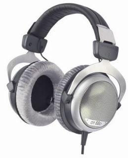 - Beyerdynamic 
 
 DT 880 Headphones, Wired, On-Ear, Black, Silver sudrabs