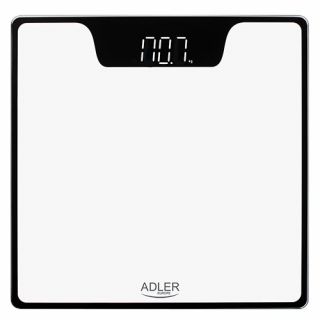 - Adler 
 
 Bathroom Scale AD 8174w Maximum weight capacity 180 kg, Accuracy 100 g, White balts