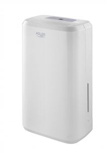 - Adler 
 
 Compressor Air Dehumidifier AD 7861 Power 280 W, Suitable for rooms up to 60 m³, Water tank capacity 2 L, White balts