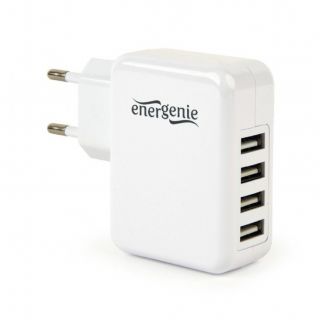 ENERGENIE Universal USB charger EG-U4AC-02 White