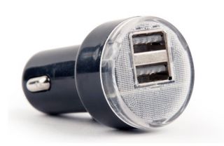 - EnerGenie 2-port USB car charger EG-U2C2A-CAR-02 Black, 2.1 A