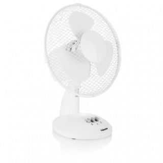- Tristar 
 
 Desk Fan VE-5923 Diameter 23 cm, White, Number of speeds 2, 30 W, Oscillation