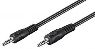 - Goobay 
 
 AUX audio connector cable 50449 3.5 mm male 3-pin, stereo , 3.5 mm male 3-pin, stereo
