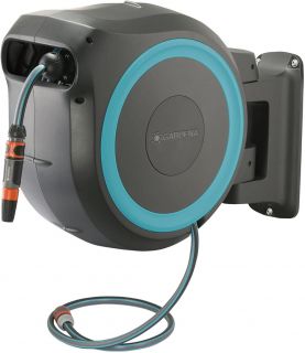 - Gardena 
 
 Wall-Mounted Hose Box RollUp L 30m