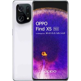 Oppo Find X5 White, 6.5 '', 2400 x 1080, Qualcomm Snapdragon 888, Internal RAM 8 GB, 256 GB, Dual SIM, 5G, 4G, Main camera 50 MP, Secondary camera 32 MP, Android, 12, 4800 mAh