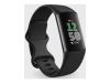Smart-pulkstenis Fitbit Charge 6 Smart Watches, Obsidian, Black Aluminum melns 