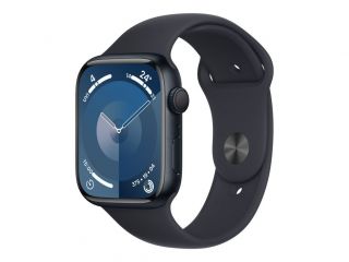 Apple Apple 
 
 Watch Series 9 GPS 45mm Midnight Aluminium Case with Midnight Sport Band - M / L