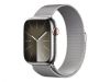 Smart-pulkstenis Apple Watch Series 9 GPS + Cellular 45mm Silver Stainless Steel Case with S...» Smart-pulkstenis