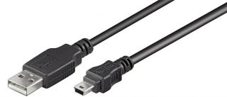 - 50767 USB 2.0 Hi-Speed cable, black, 1.8 m