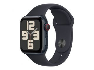 Apple Apple 
 
 Watch SE GPS + Cellular 40mm Midnight Aluminium Case with Midnight Sport Band - S / M