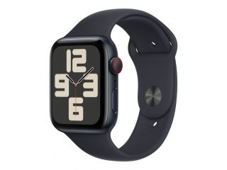 Apple Apple 
 
 Watch SE GPS + Cellular 44mm Midnight Aluminium Case with Midnight Sport Band - M / L