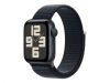 Smart-pulkstenis Apple Watch SE GPS 40mm Midnight Aluminium Case with Midnight Sport Loop 