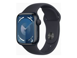 Apple Apple 
 
 Watch Series 9 GPS 41mm Midnight Aluminium Case with Midnight Sport Band - M / L