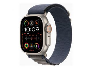 Apple Apple 
 
 Watch Ultra 2 GPS + Cellular, 49mm Titanium Case with Blue Alpine Loop - Large zils