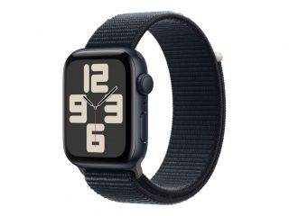 Apple Watch SE GPS 44mm Midnight Aluminium Case with Midnight Sport Loop