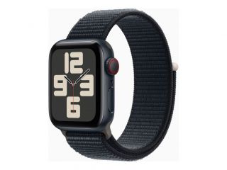 Apple Watch SE GPS + Cellular 40mm Midnight Aluminium Case with Midnight Sport Loop
