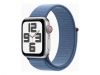 Смарт-часы Apple Watch SE GPS + Cellular 40mm Silver Aluminium Case with Winter Blue Sp...» 
