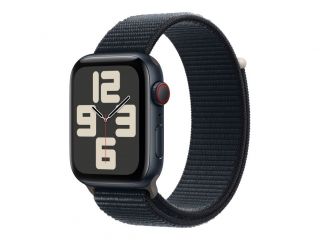 Apple Watch SE GPS + Cellular 44mm Midnight Aluminium Case with Midnight Sport Loop