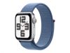 Смарт-часы Apple Watch SE GPS 40mm Silver Aluminium Case with Winter Blue Sport Loop su...» Смарт-часы