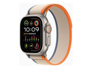 Apple Apple 
 
 Watch Ultra 2 GPS + Cellular, 49mm Titanium Case with Orange / Beige Trail Loop - S / M oranžs bēžs