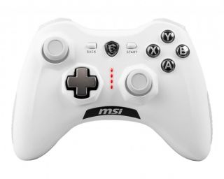 MSI GAMEPAD WRL / FORCE GC30 V2 WHITE balts