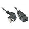 Аксессуары компютера/планшеты - LINDY 
 
 CABLE POWER SCHUKO TO IEC C19 / 2M 30344 Кабели HDMI/DVI/VGA/USB/Audio/Video